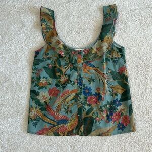 Sezane Cotton Linen Top